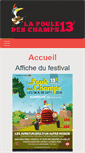 Mobile Screenshot of lapouledeschamps.com